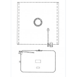 W0010467  -  Tank Asm - Gas (40 Gallon) 