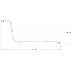 W0012744  -  Tube Asm-fuel Feed 