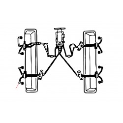 W8839861  -  Cylinder 7 Fuel Injection Feed Line (L57 - 6.5L Diesel Mechanical Injection) 