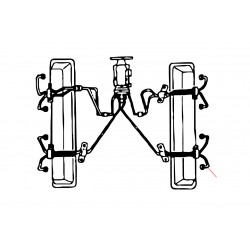 W8839862  -  Cylinder 8 Fuel Injection Feed Line (L57 - 6.5L Diesel Mechanical Injection)