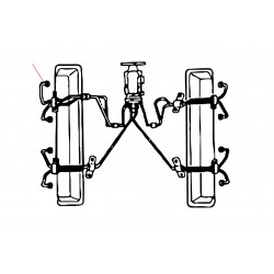 W8839865  -  Cylinder 1 Fuel Injection Feed Line (L57 - 6.5L Diesel Mechanical Injection)