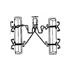 W8839867  -  Cylinder 3 Fuel Injection Feed Line (L57 - 6.5L Diesel Mechanical Injection)