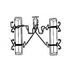 W8839869  -  Cylinder 5 Fuel Injection Feed Line (L57 - 6.5L Diesel Mechanical Injection)