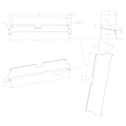 W0000160  -  Shield-rear F/tnk 