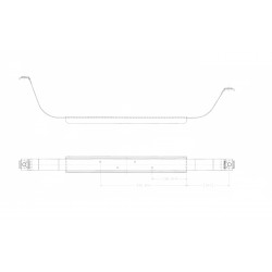 W0000191  -  Strap-f/tnk- 60 Gal 