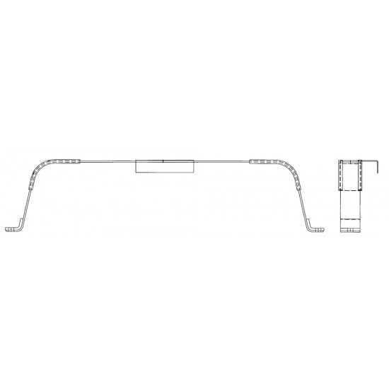 W0002852 - Strap Asm - Fuel Tank, Top, w/ Tab W0002852 - Strap Asm - Fuel Tank, Top, w/ Tab