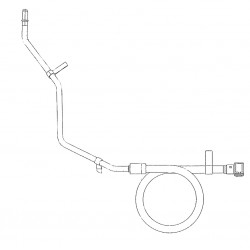 W0007623  -  Tube Asm - Evaporator Fr Ont- 3/8  Type H- Mult