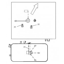 W0011035  -  Tank Asm - Diesel 40 Gallon (Does Not Include Sender)