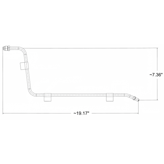 W0012744 - Tube Asm-fuel Feed W0012744 - Tube Asm-fuel Feed