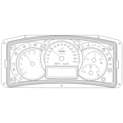 W0013880  -  Cluster - Instrument Panel