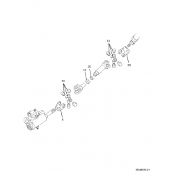 00346810  -  Intermediate Steering Shaft Linkage