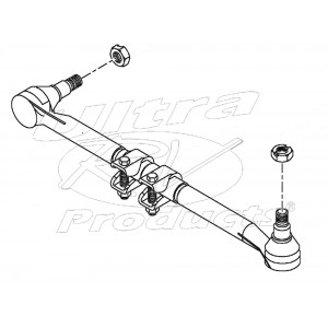 UT28049  -  Steering Linkage Connecting Rod (Drag Link) for P42 I-Beam Front Axle