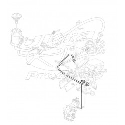 15672567  -  Pipe Asm - Power Steering Gear Inlet (Booster to Gear)