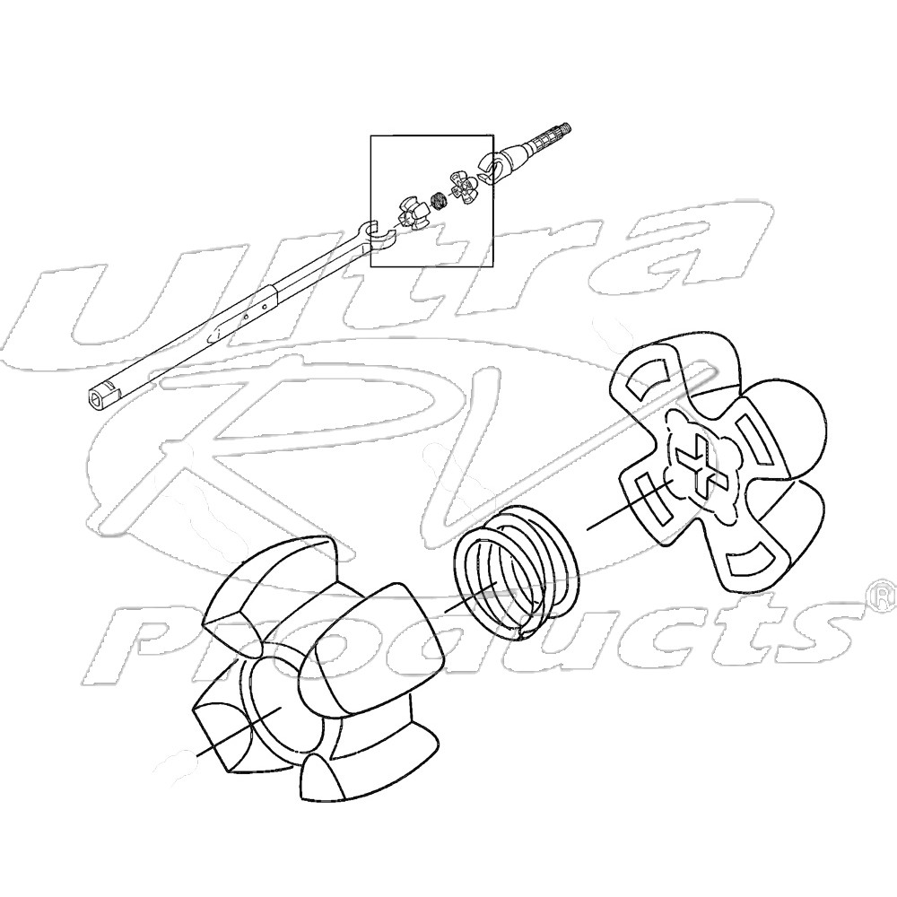 26026564  -  Kit - Steering Shaft Sphere