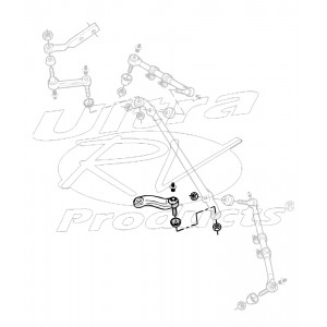 26059502  -  Pitman Arm Kit w/ Fasteners (Independent Suspension)