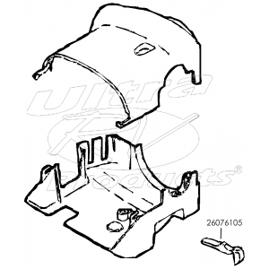 26076105 - Tilt Column Lever