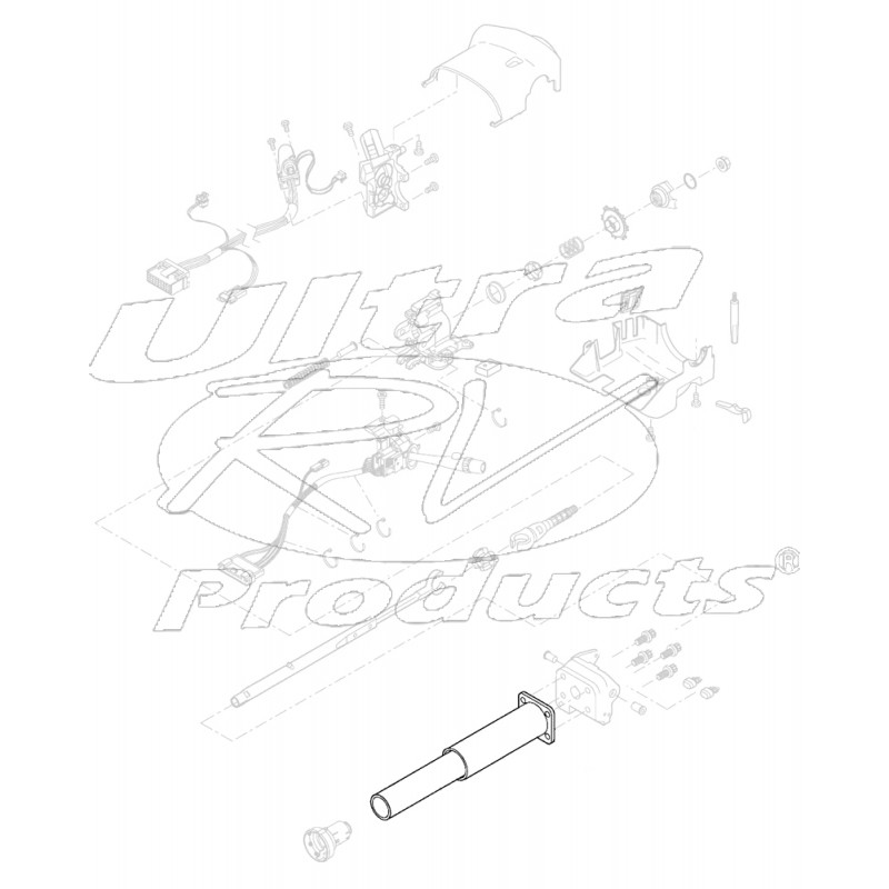 26124099 Jacket Asm Steering Column Workhorse Parts