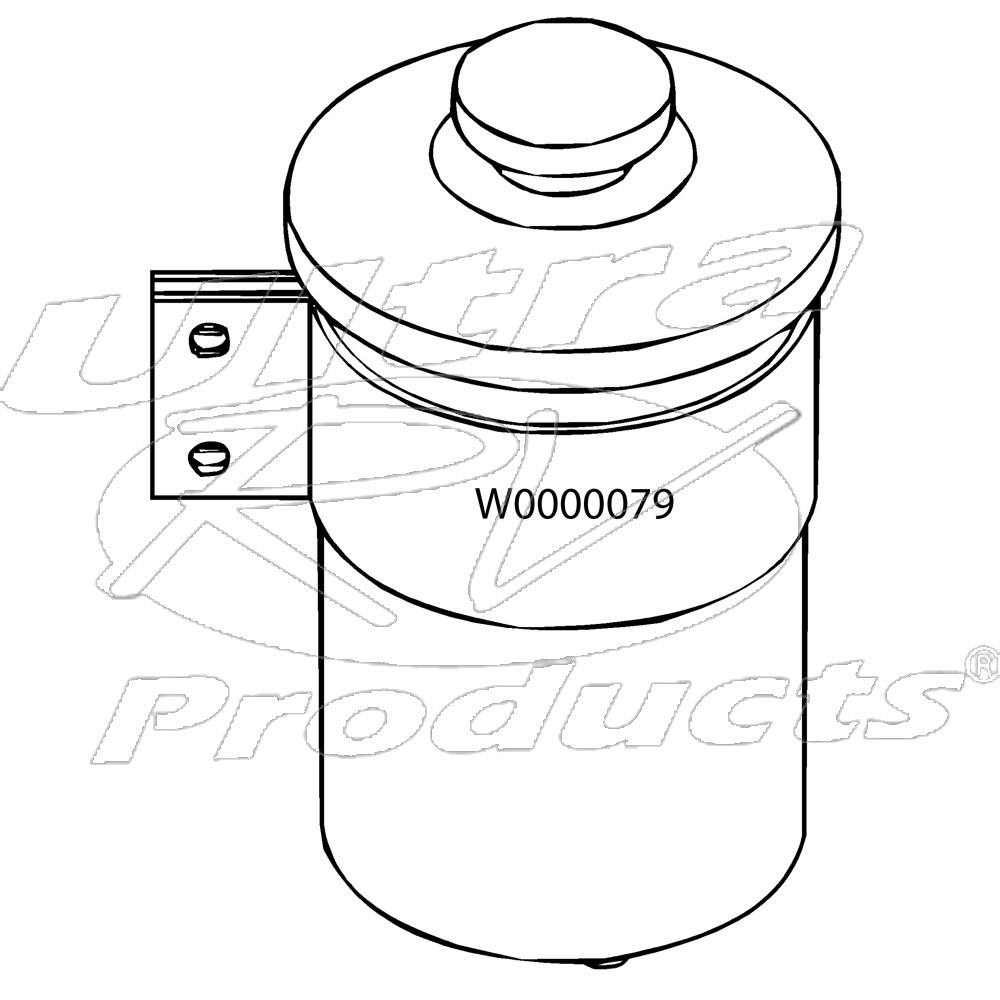 W0000079 Reservoir Asm Power Steering Fluid (2.0L Capacity