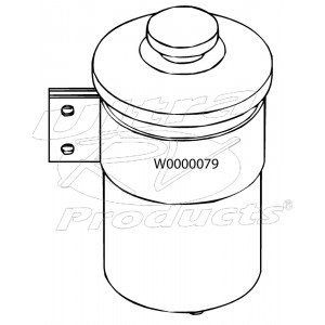 W0000079  -  Reservoir Asm - Power Steering Fluid (2.0L Capacity)  