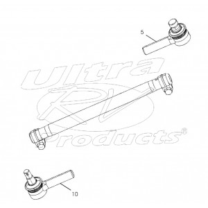 W0010623  -  Drag Link Asm (Steering Linkage Relay Rod)