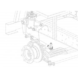 W8000135  -  End - Drag Link, Right Hand Threads