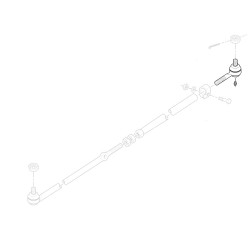 W8803028  -  End Asm - RH Tie Rod (P42 I-Beam)