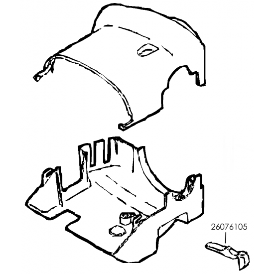 26069199 - Tilt Column Lever