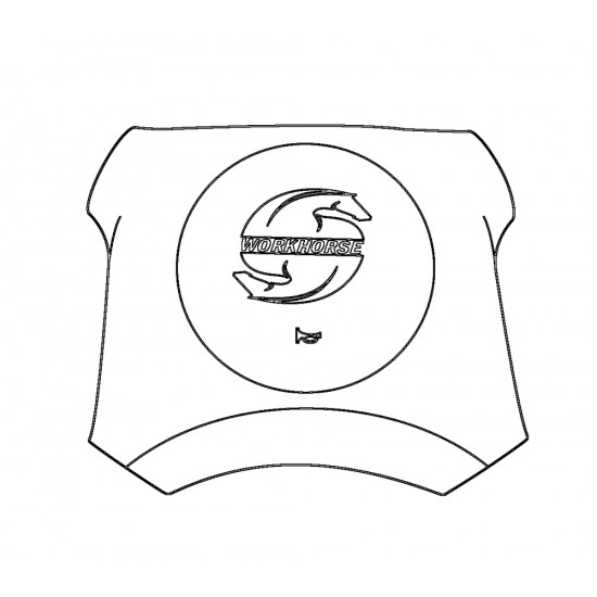 16868007 - Molded Pad Horn Asm 16868007 - Molded Pad Horn Asm