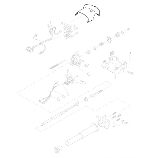 26038797 - Shroud - Upper Steering Column 26038797 - Shroud - Upper Steering Column