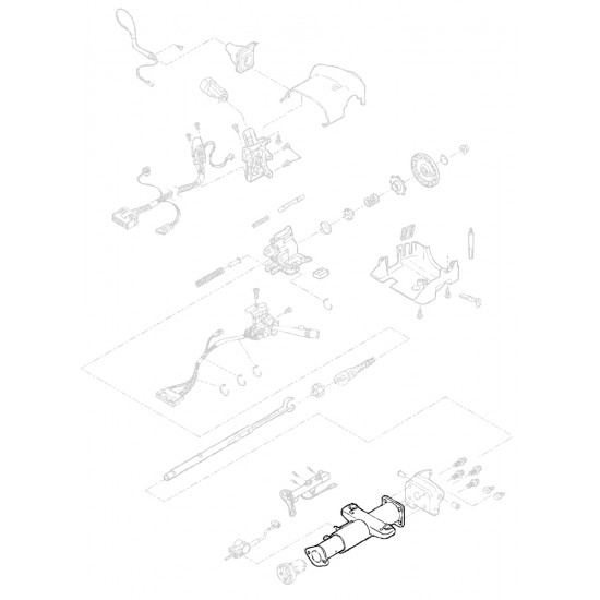 26088197  -  Jacket Asm - Steering Column 