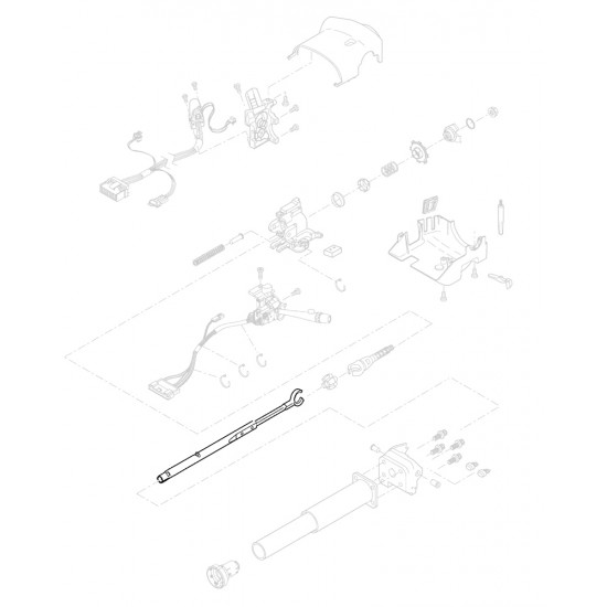 26088201 - Shaft - Lower Steering 26088201 - Shaft - Lower Steering