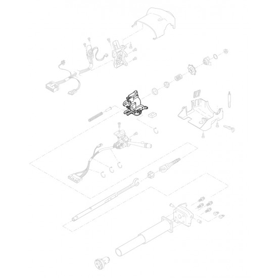 26124446 - Tilt Head Asm - Steering Column 26124446 - Tilt Head Asm - Steering Column