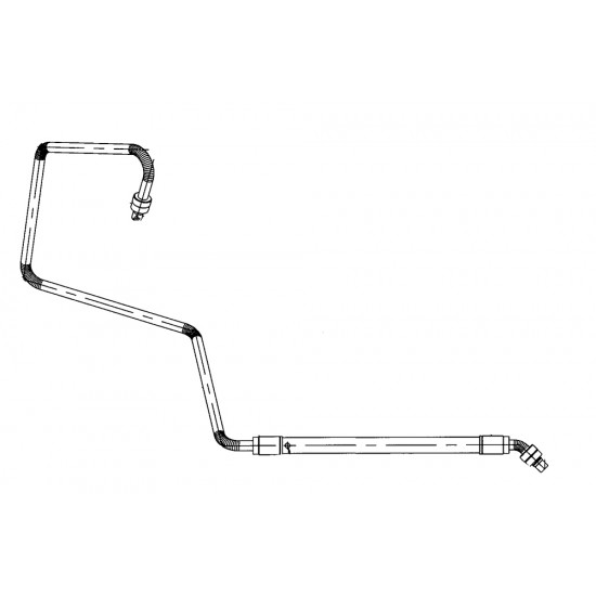 W0004763  -  Hose Asm - Pump To Steering Gear Inlet 