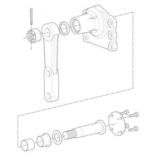 W0005653  -  Arm Asm - Steering Linkage Idler