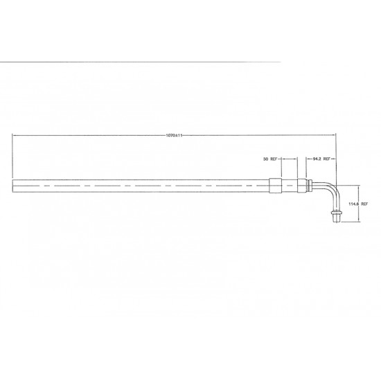 W0010386 - Hose Asm - Reservoir To Power Steering Pump W0010386 - Hose Asm - Reservoir To Power Steering Pump