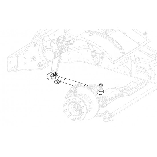 W0010812  -  Rod Asm - Steering Linkage Relay