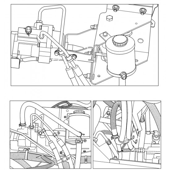W8005797  -  Kit - Steering Line Bracket And Clamps