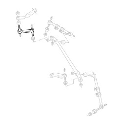 W8803017  -  Steering Linkage Idler Arm (Independent Suspension) W8803017  -  Steering Linkage Idler Arm (Independent Suspension)
