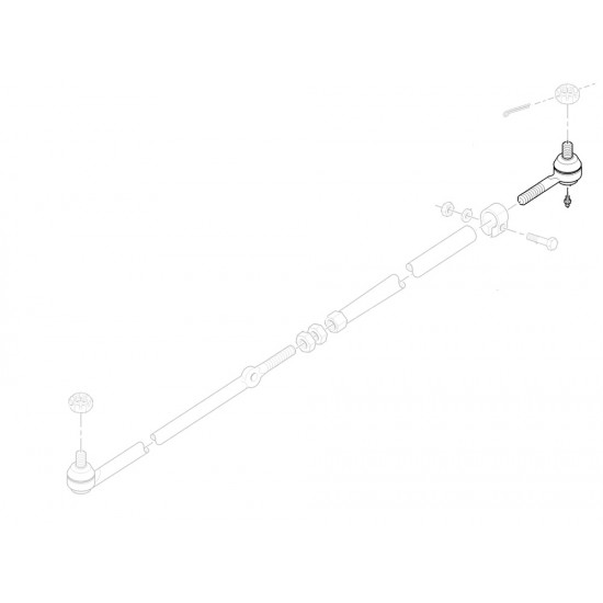 W8803028 - End Asm - RH Tie Rod (P42 I-Beam) W8803028 - End Asm - RH Tie Rod (P42 I-Beam)