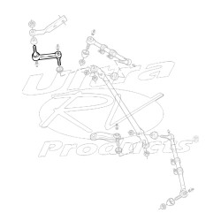 W8803017  -  Steering Linkage Idler Arm (Independent Suspension)