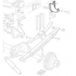 00332858  -  Hanger - Rear Spring, Rear
