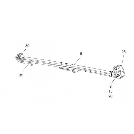 15588650  -  Bushing - Front Spring