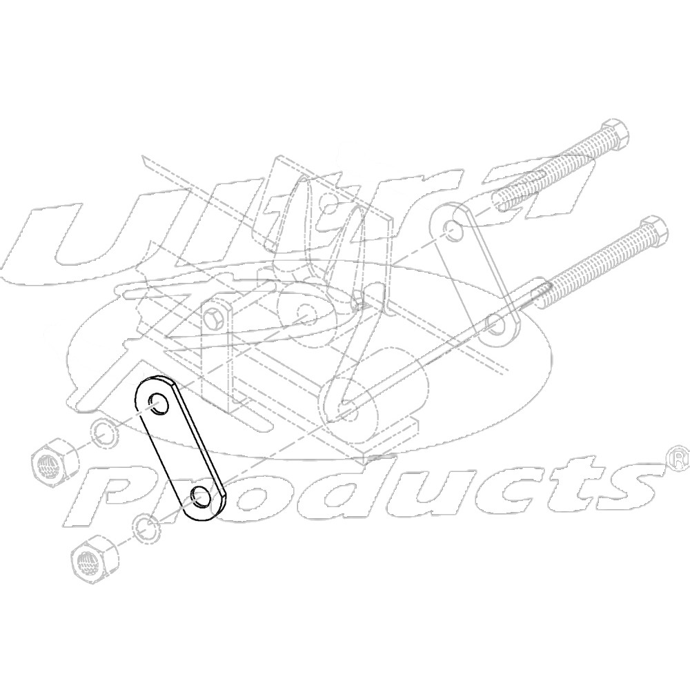 15598359 - Shackle - Front Spring - Workhorse Parts