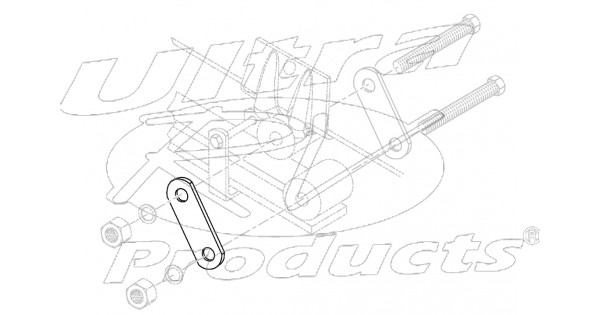 15598359 - Shackle - Front Spring - Workhorse Parts 