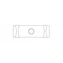 15676881  -  Spacer - Rear Spring U-Bolt