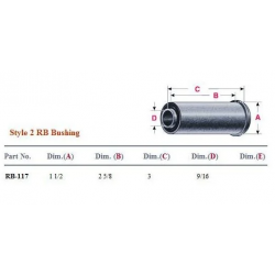 00468481  -  Bushing - Rear Spring