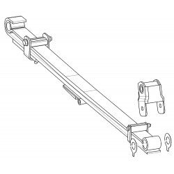 W0004327  -  Spring & Shackle Asm - Front  RH