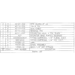 W0004836  -  VALVE ASM - AIR SUSPENSION DUMP CONTROL