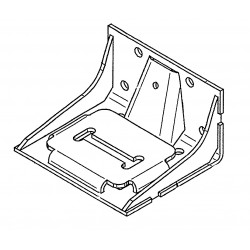 W0007804  -  Bracket - Rear Axle Bumper