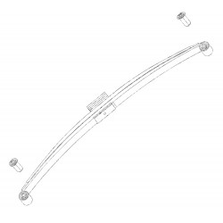 W0009375  -  Spring Asm - Leaf Rear (GN6/GP1)